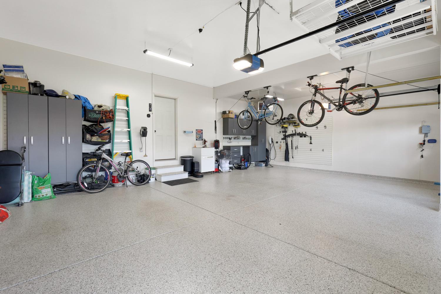 Fully finished garage