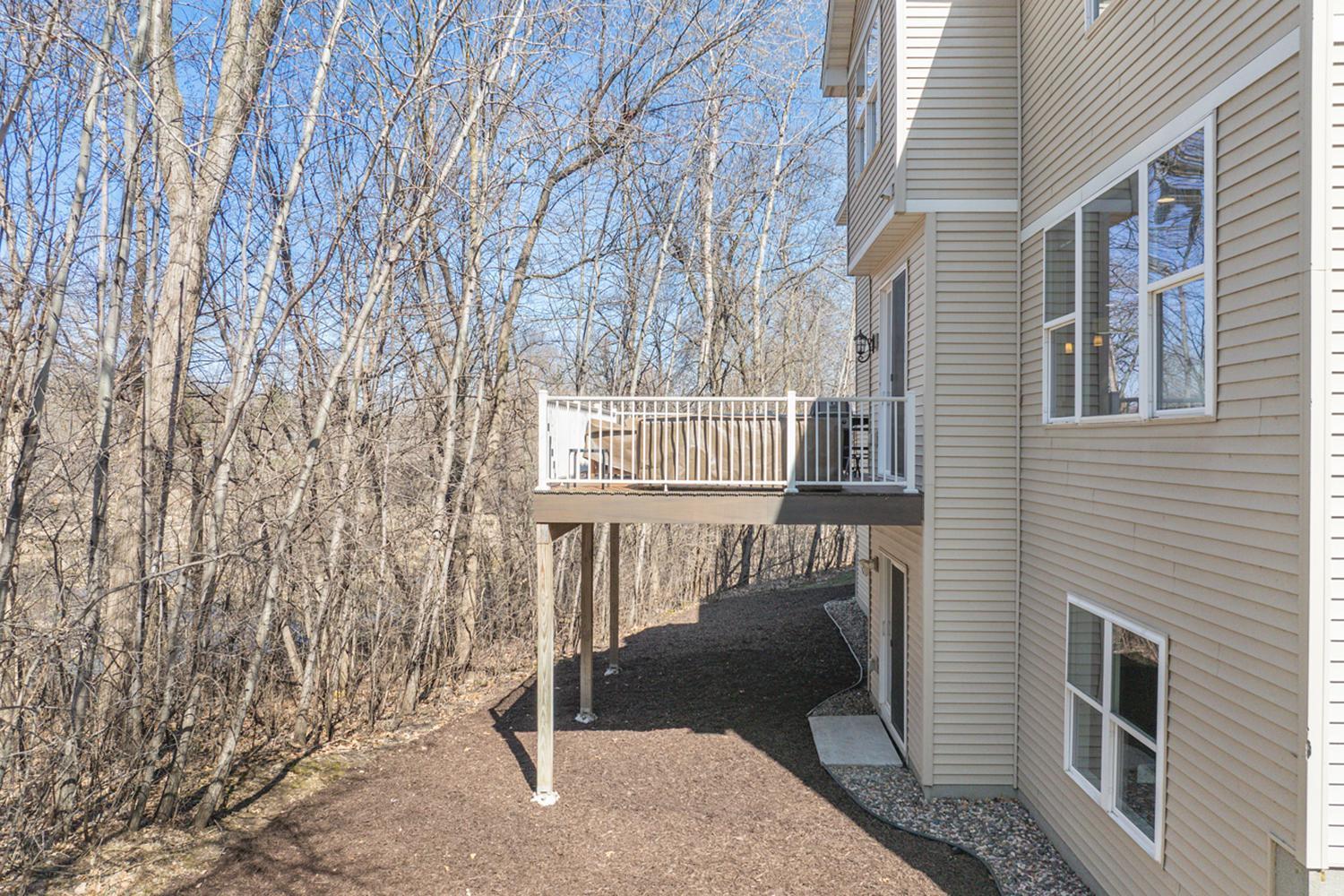 No maintenance deck for grilling or entertaining