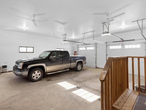 Fully finished and insulated/heated attached garage