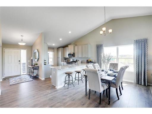 Perhaps the first thing you will notice when you step into the home is the vaulted ceiling!