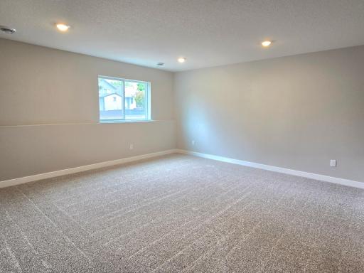 This is the basement of the actual home.