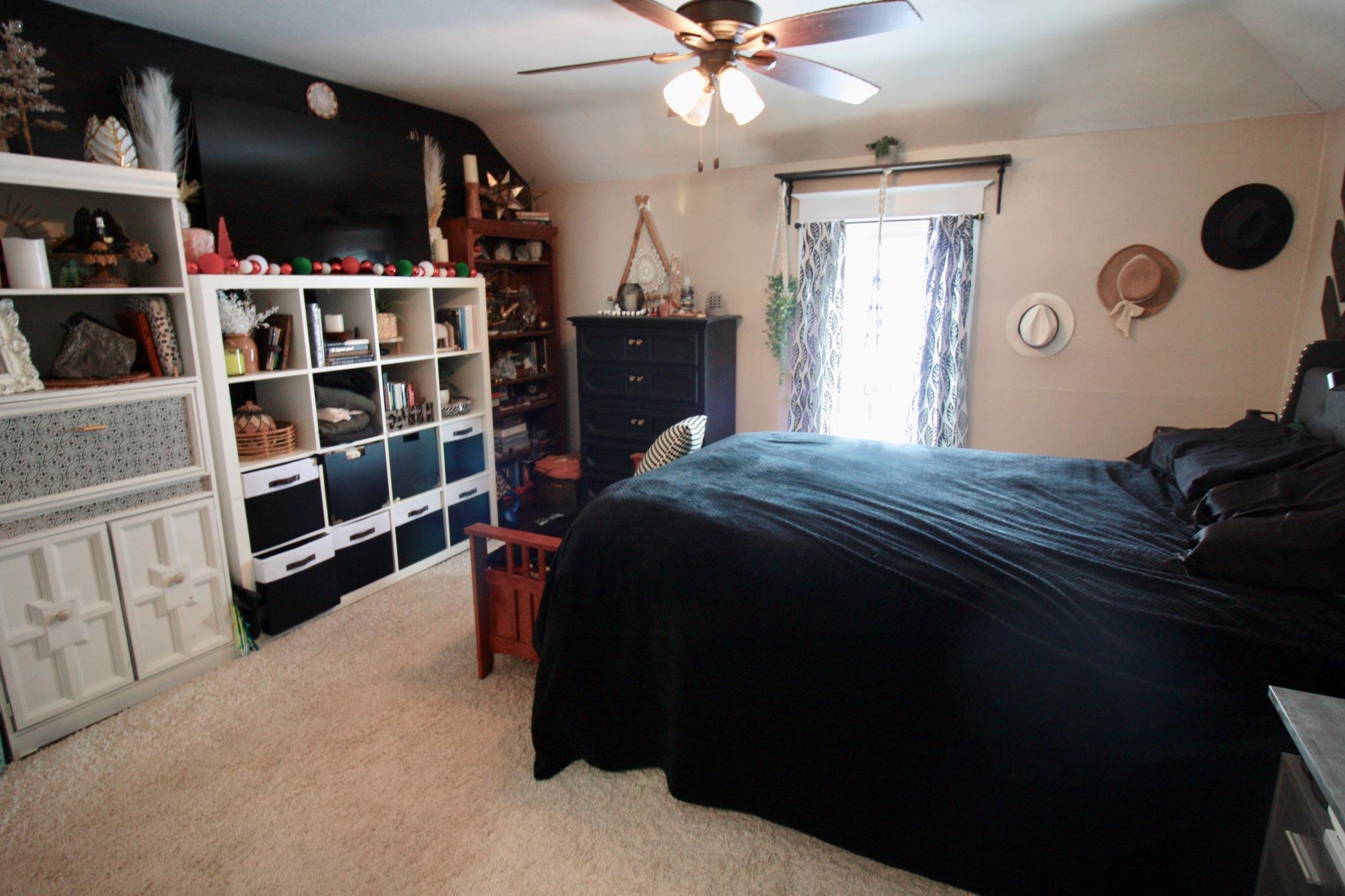 Upstairs primary suite