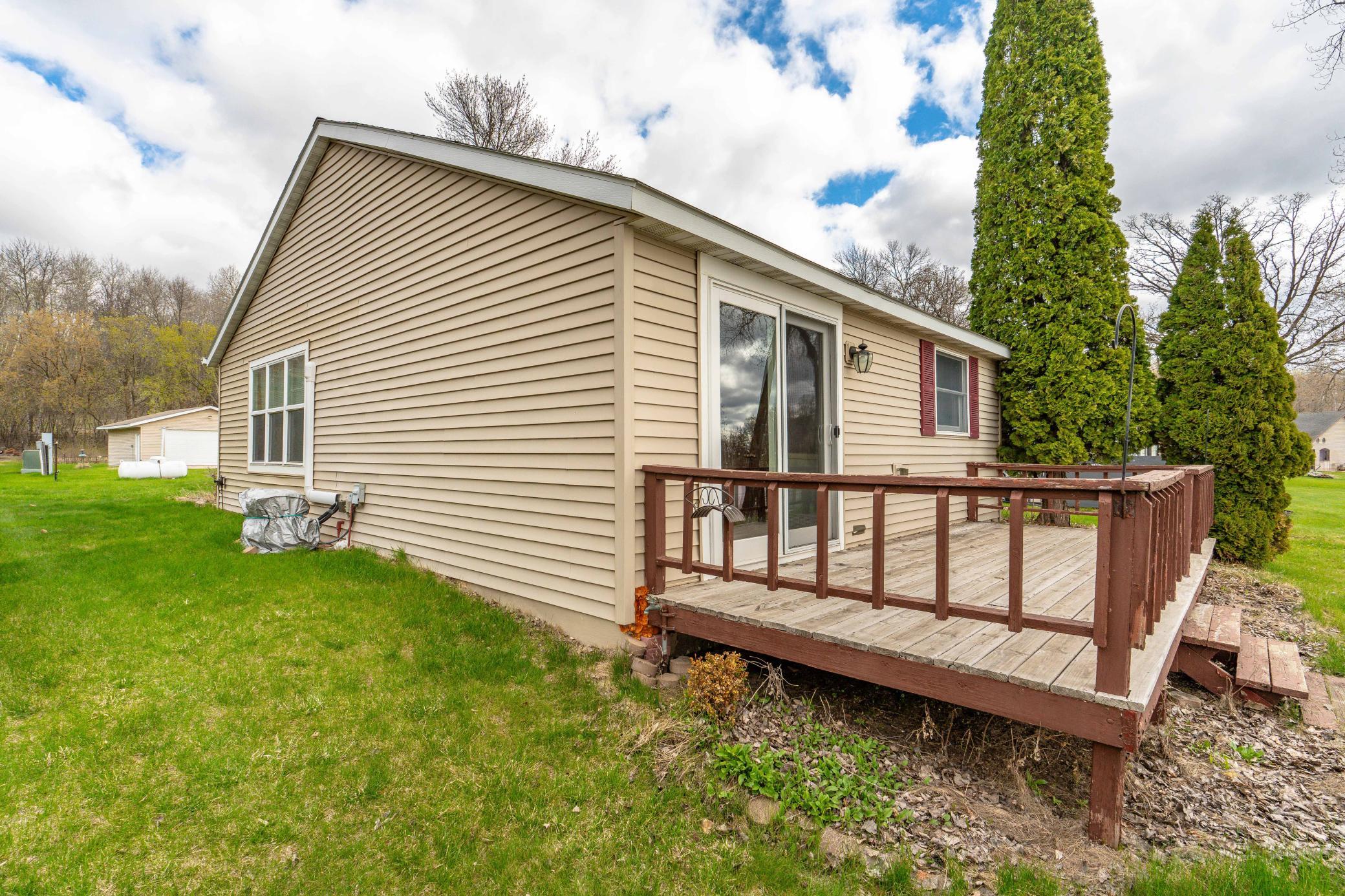 Enjoy sitting on your deck overlooking the lake. Simply BEAUTIFUL!