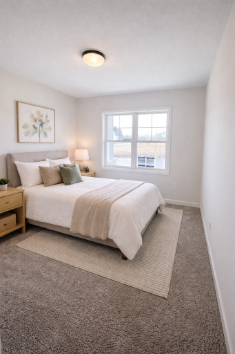 Bedroom #2_ Virtually staged