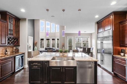 Gourmet kitchen!