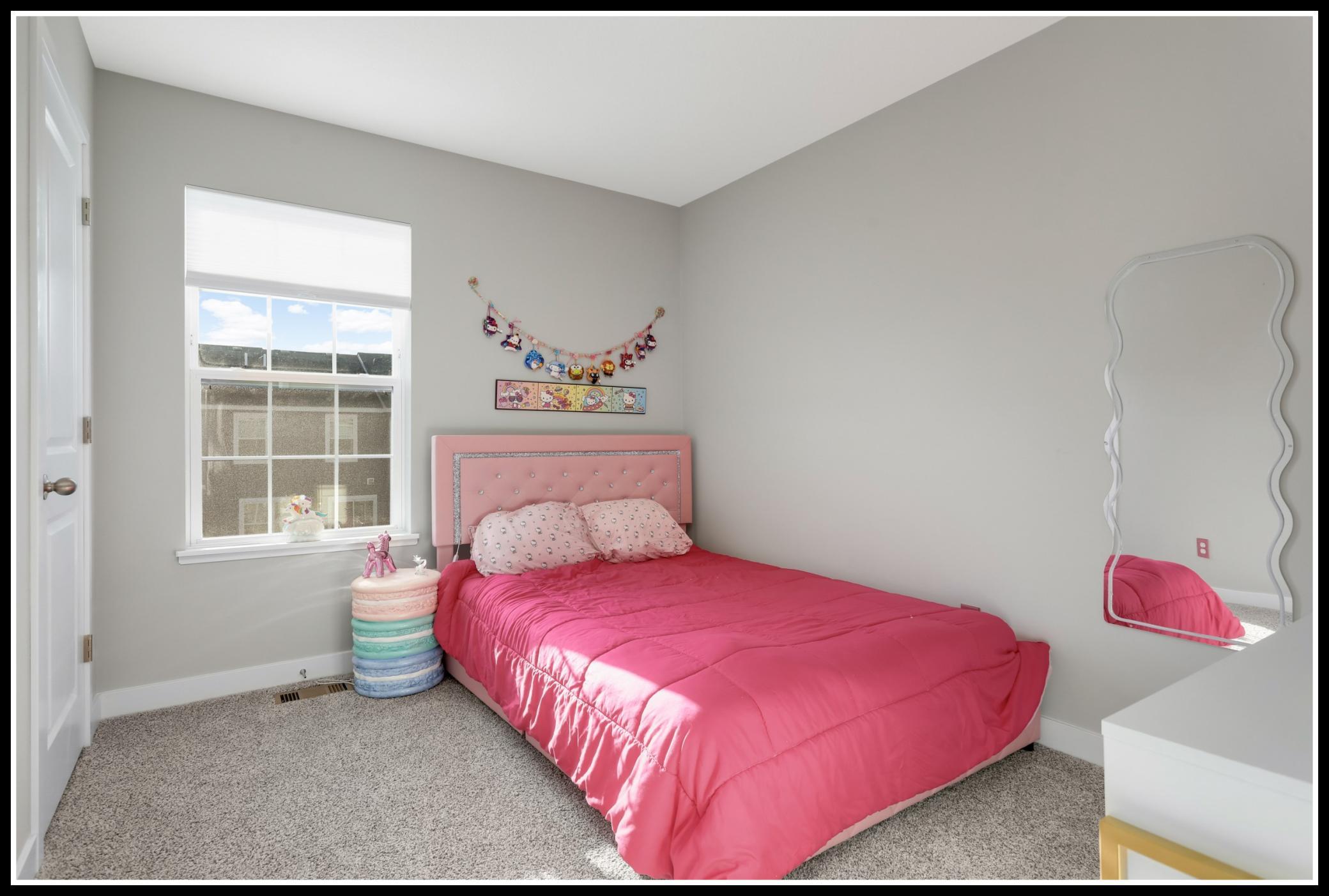 Second of three bedrooms on the upper level