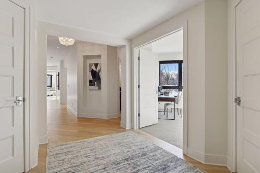 Wonderful entryway that welcomes you to this beautiful unit.