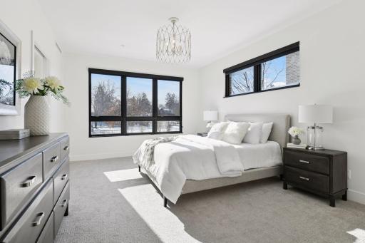 Step into the luxurious primary suite