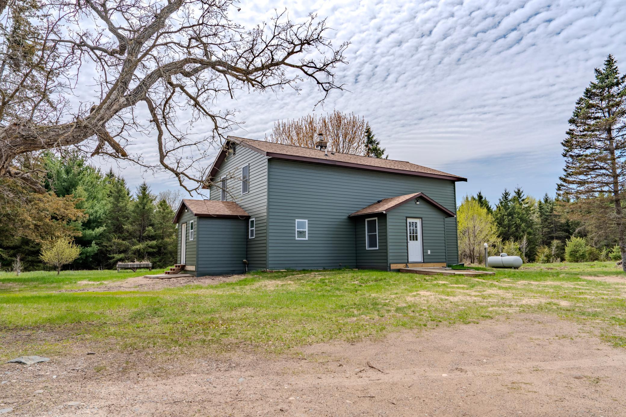 Side view of home