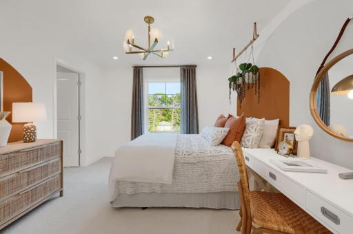 Second Bedroom (Photo of similar home - Colors and selections will vary)