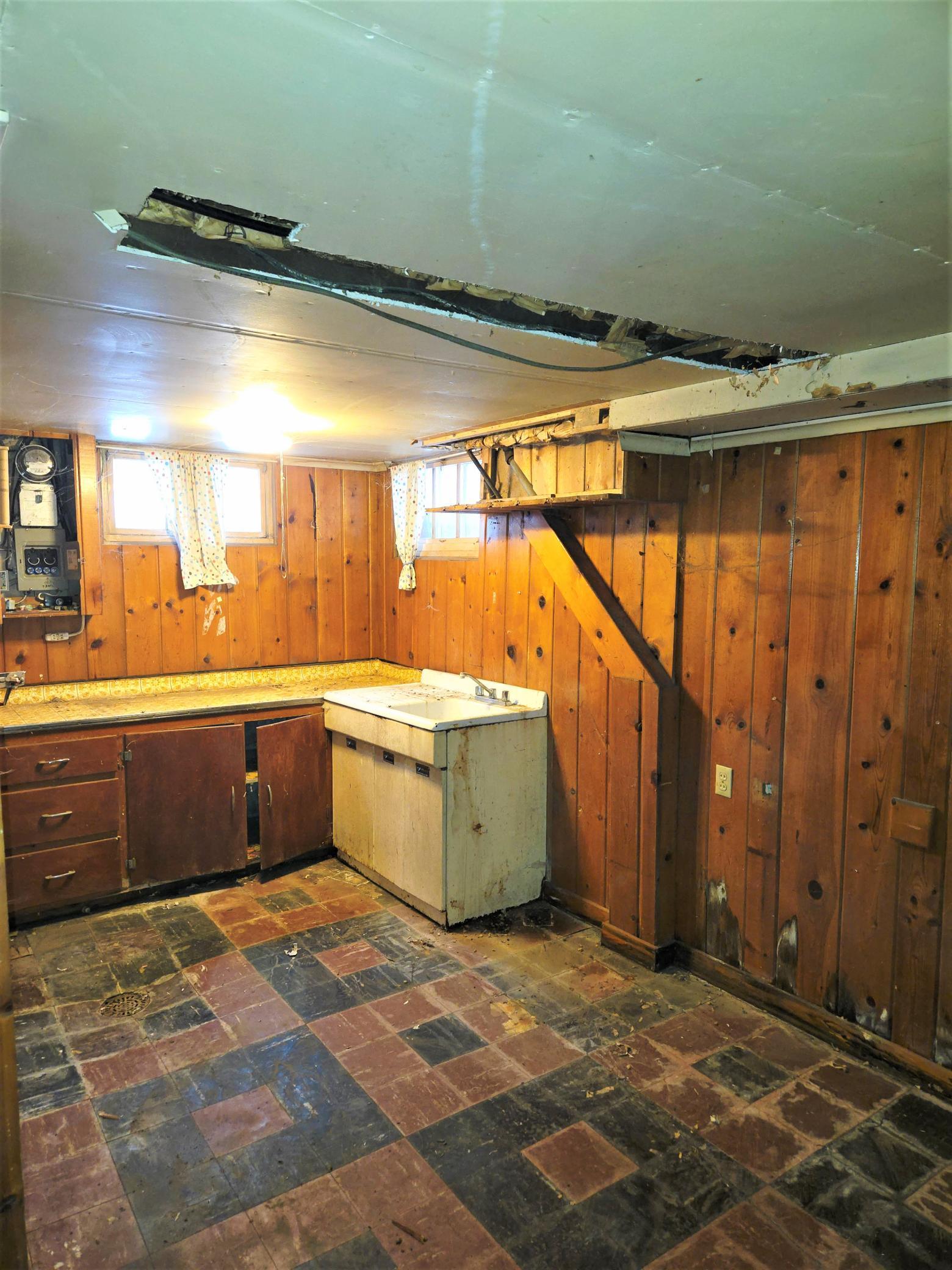 Basement Kitchen Area