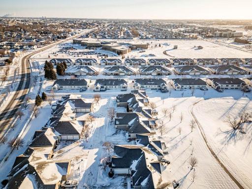Cheney School to the North