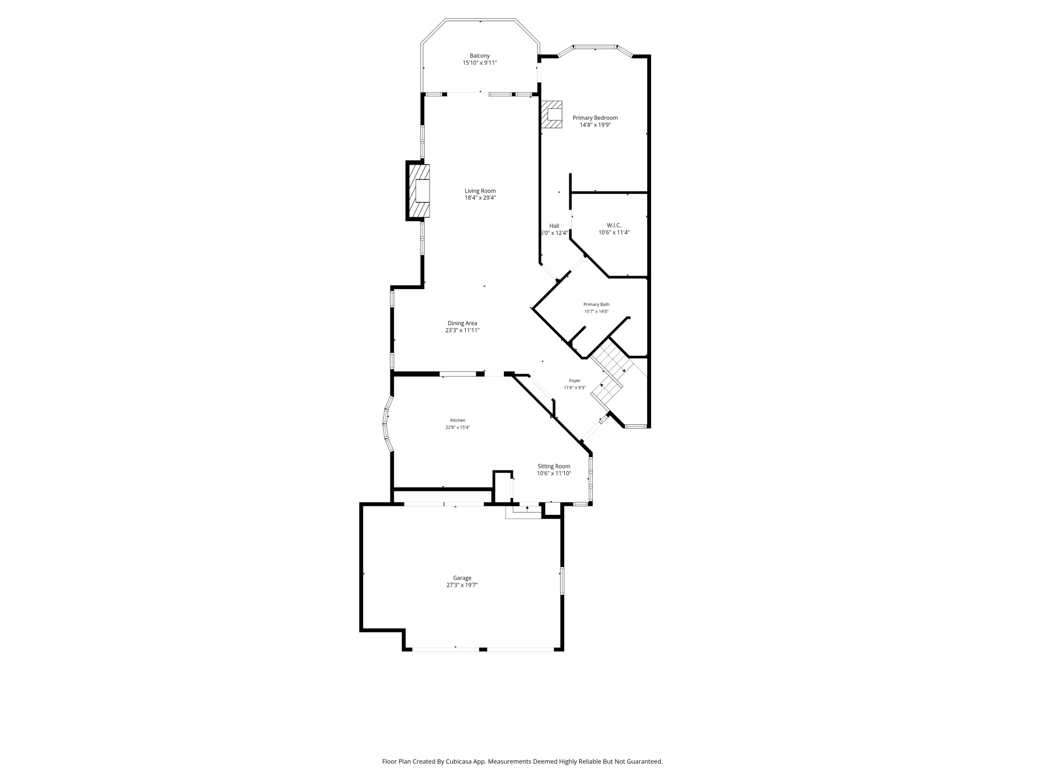 Main Level Floor Plan