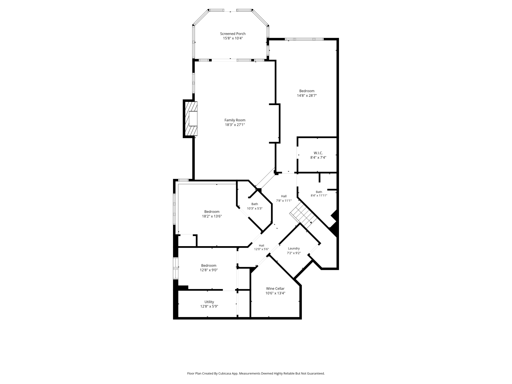 Lower Level Floor Plan