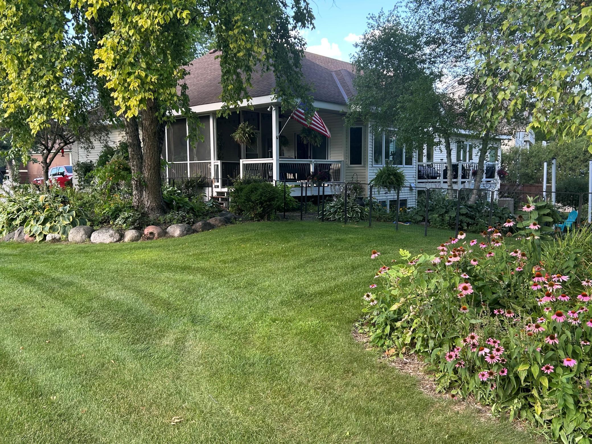 Lower maintenance perennial gardens are the envy of the neighbors!