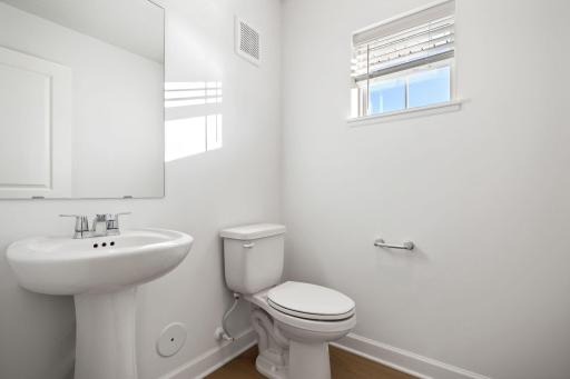 Photo is of the actual home.