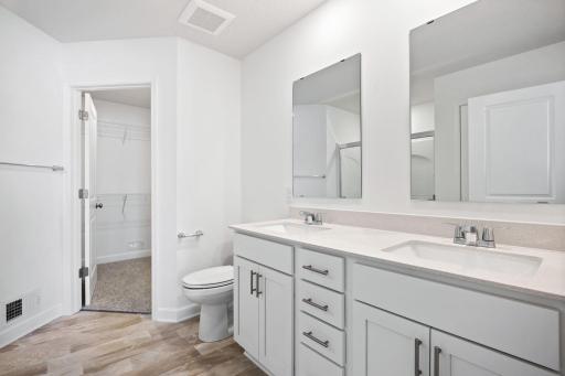 Photo is of the actual home.