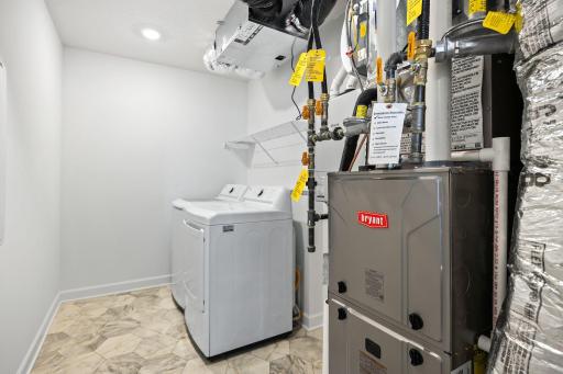 Photo is of the actual home.