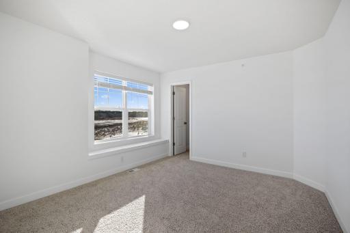 Photo is of the actual home.