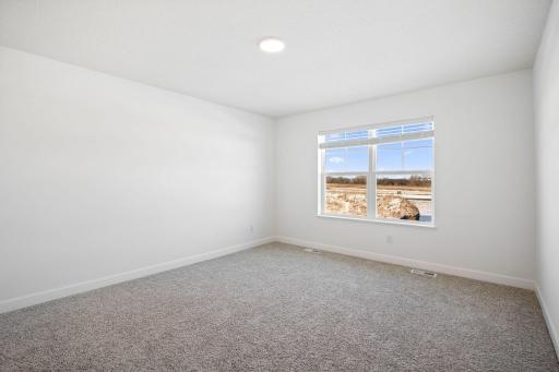 Photo is of the actual home.