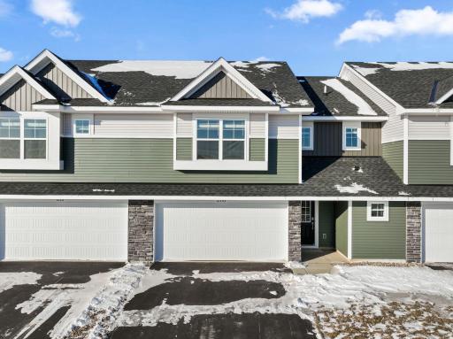 Photo is of the actual home.