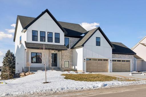 Front Elevation - 4 Car Double-Double Garage