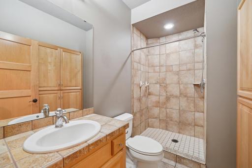 Convenient main-level Â¾ bath just off the mudroom.
