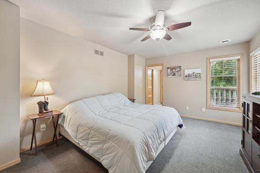 Three upper-level bedrooms, including a Jack & Jill setup and private suite.