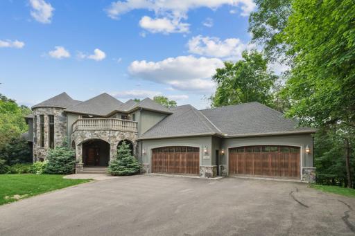With its grand stone faÃ§ade and castle-like presence, the home feels straight out of a fairytale.