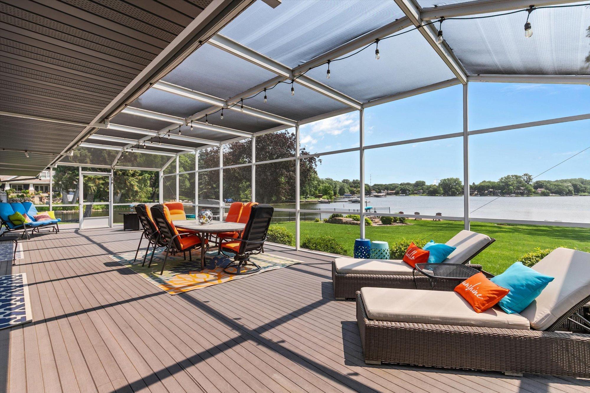 This is like a whole additional room to enjoy the sun and fun.