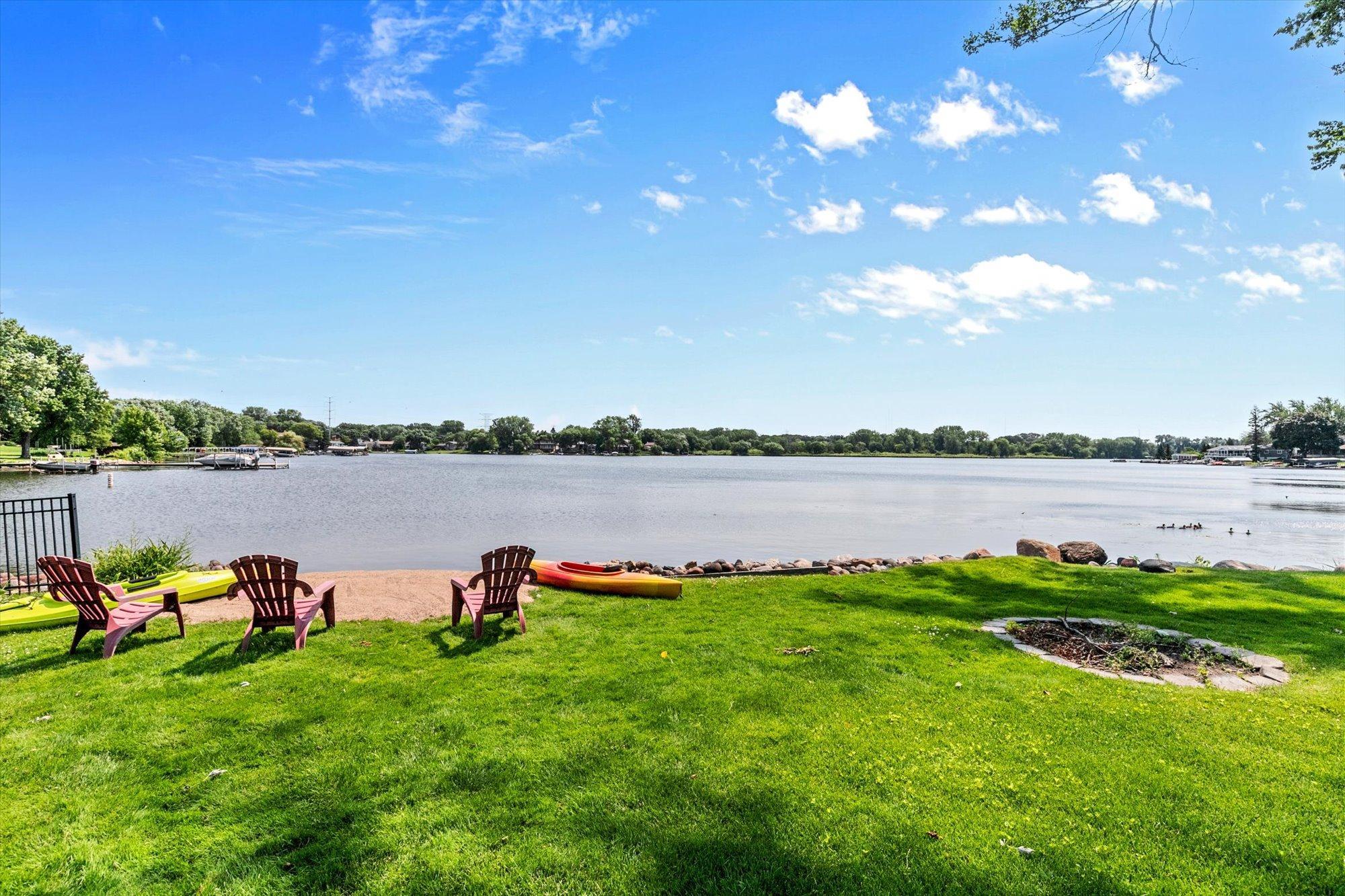 Imagine soaking in the sun and enjoying the lake!