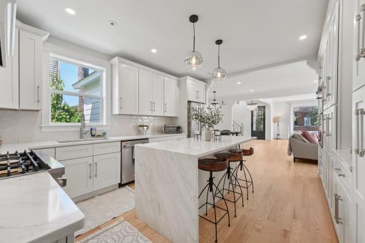 The kind of kitchen where everyone naturally gathers.