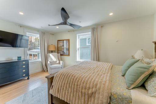 Main-level living that offers both comfort and flexibility.