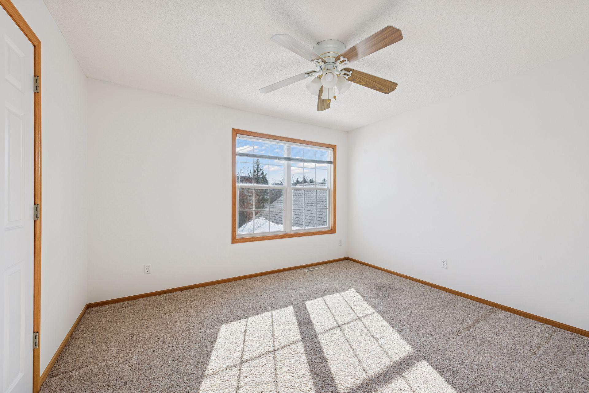 One of two junior bedrooms upstairs
