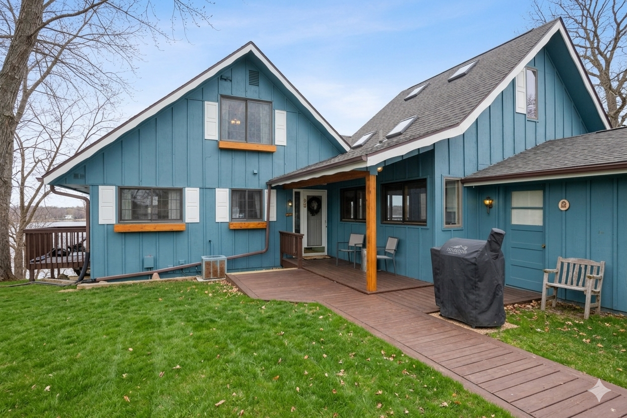 The snow in this photo has been digitally removed