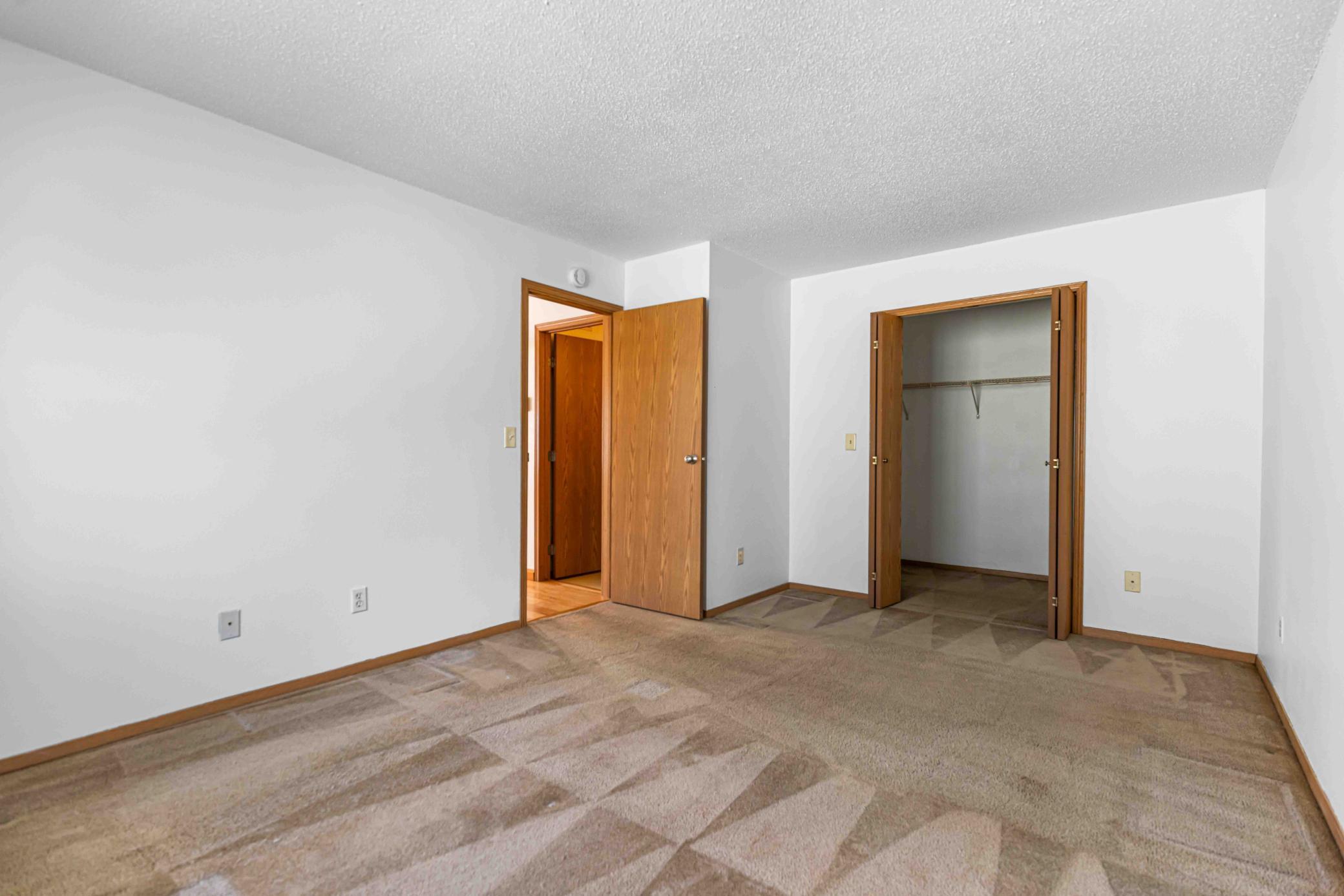 Primary Bedroom with large walk-in closet