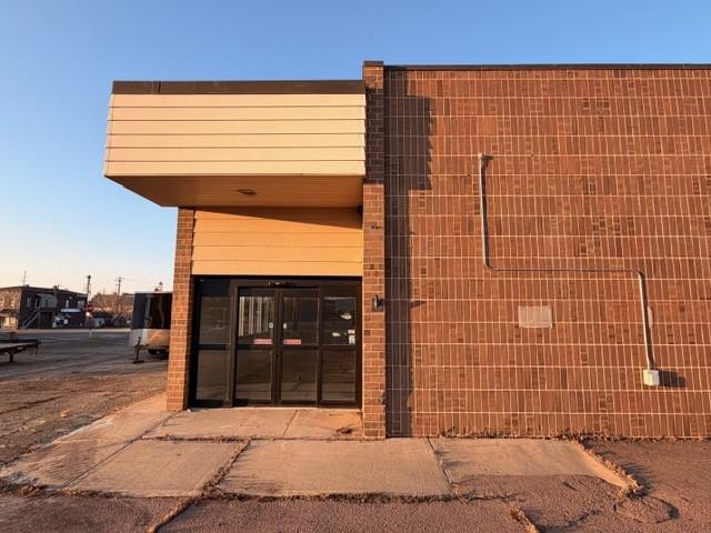Front vestibule area