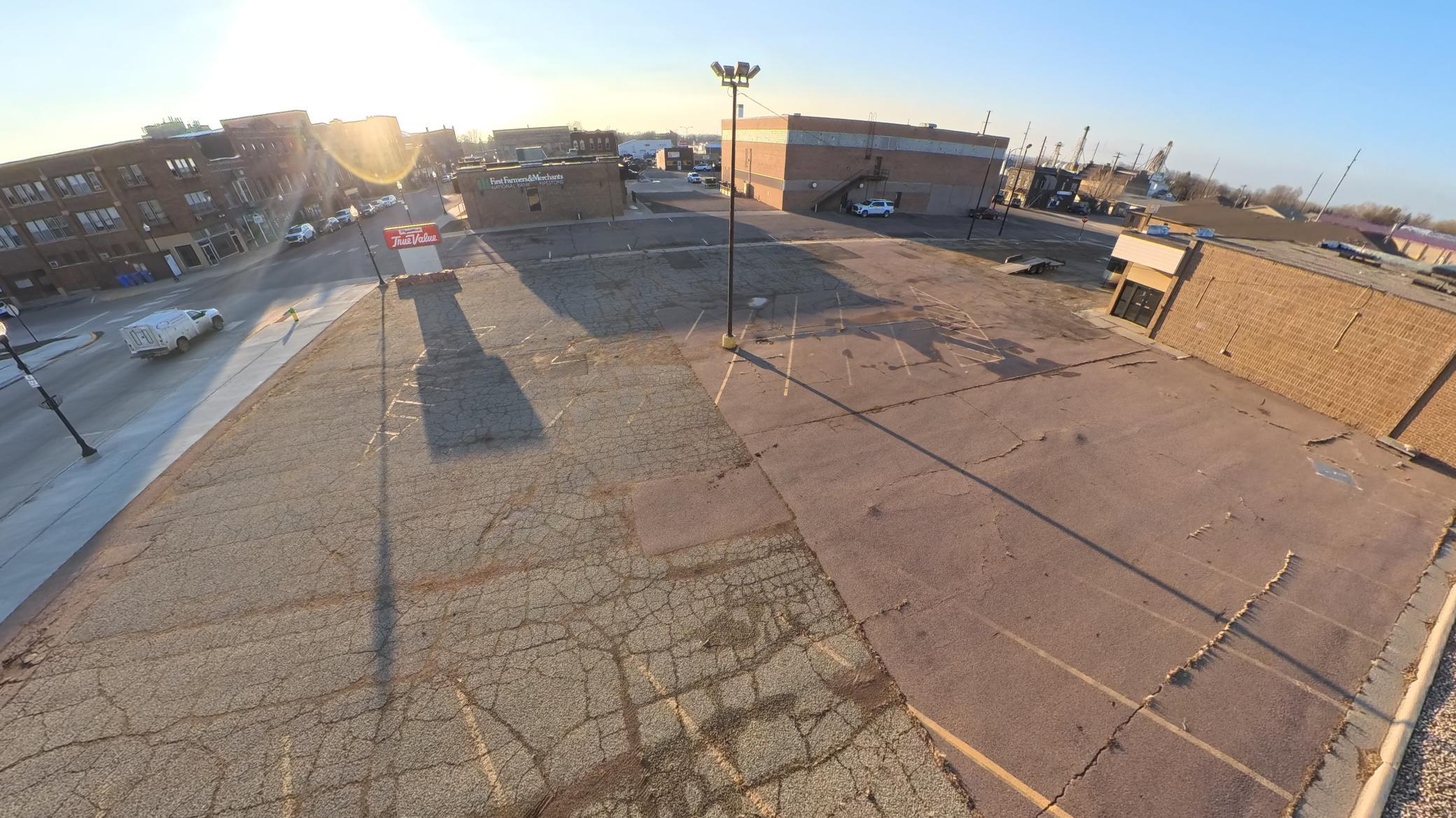 Parking Lot view
