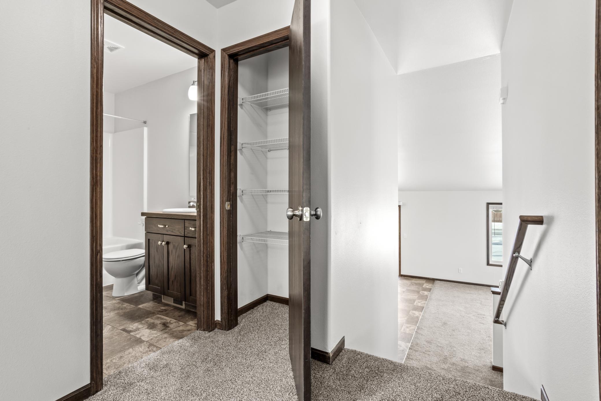 Upper Hallway/Closet/Bath