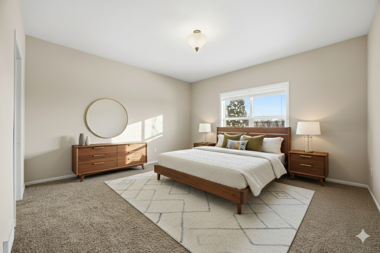 Primary Bedroom- Virtually Staged