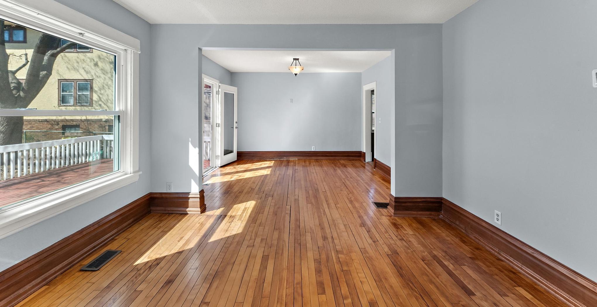 Newer windows and patio doors in the main living area