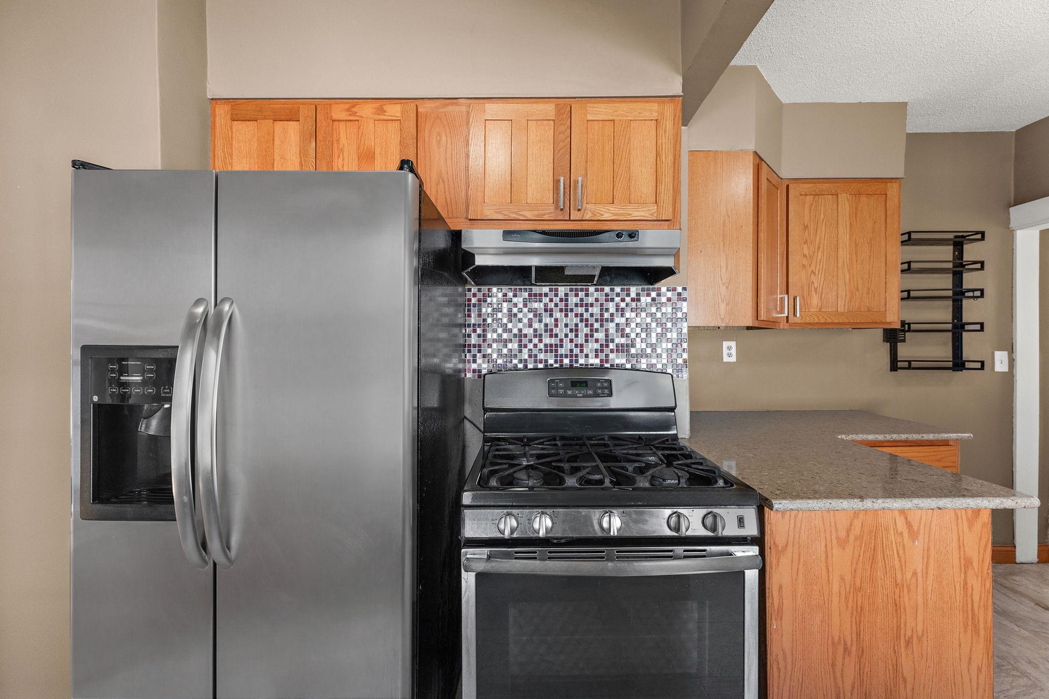 Stainless steel appliances