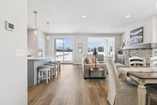Open floorplan for easy flow throughout the home