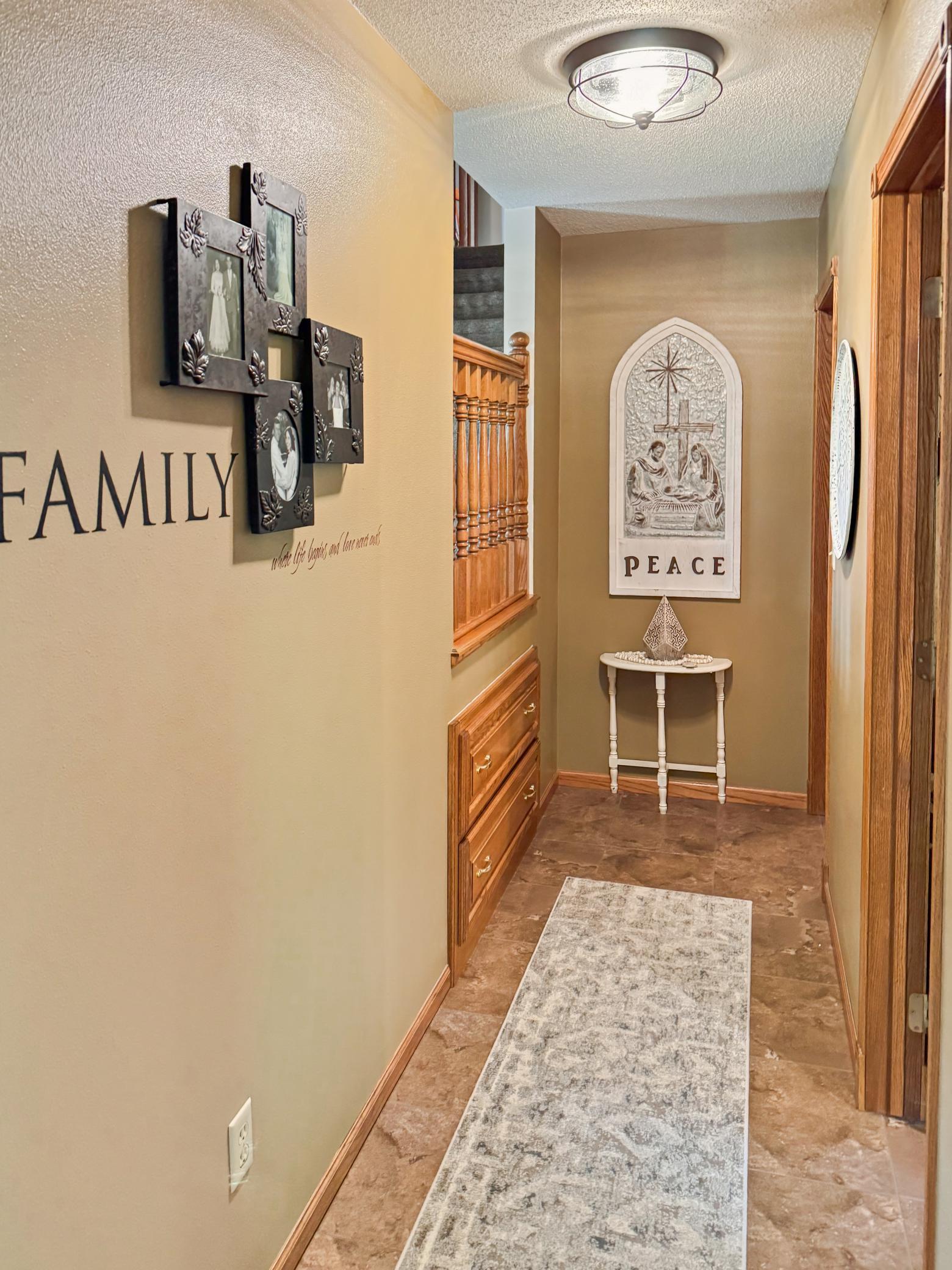 Hall way to Primary Bedroom