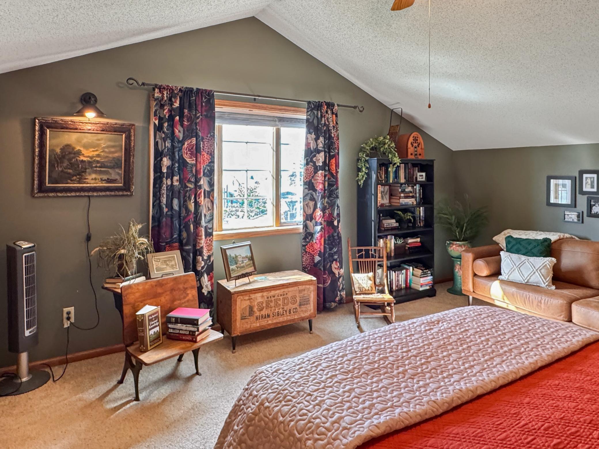 Bedroom views of the acreage
