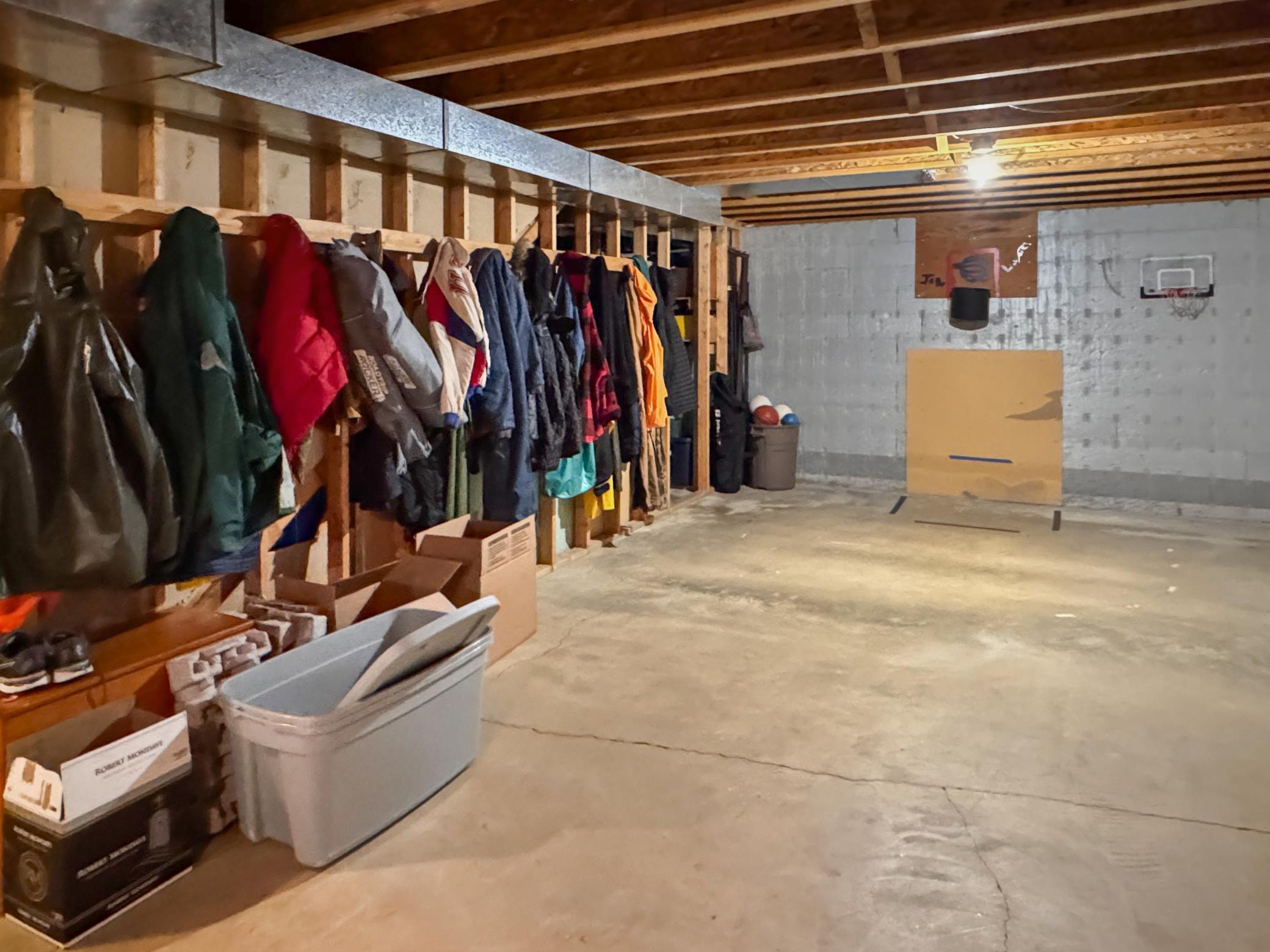 Basement is ready for your imaginagion