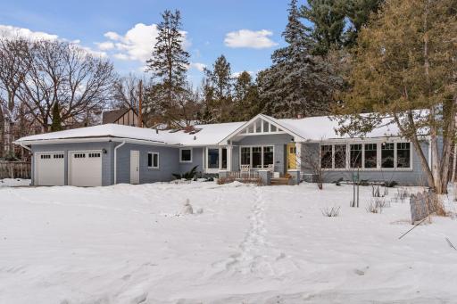 Overlooking Minnehaha Creek! Open and Renovated rambler on nearly 1/2 acre lot!