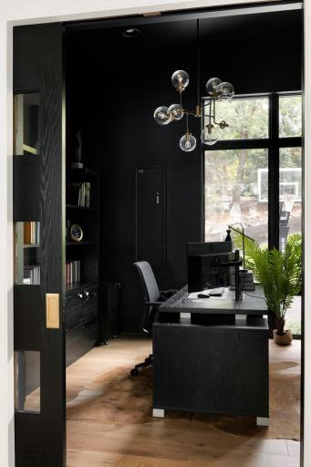 Main floor office in addition to 5 other bedrooms - previously built home