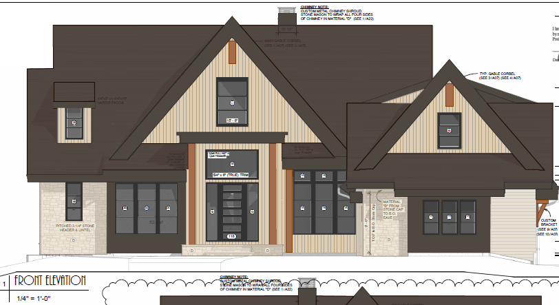 Front Mock Up with selections