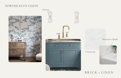 Powder bath design board